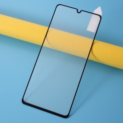 Samsung Galaxy A41 „Rurihai“ 9H Tempered Glass sustiprintos apsaugos juodas pilnai dengiantis apsauginis ekrano stiklas | Prieda