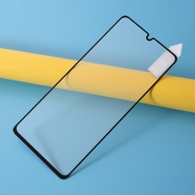 Samsung Galaxy A41 „Rurihai“ 9H Tempered Glass sustiprintos apsaugos juodas pilnai dengiantis apsauginis ekrano stiklas | Prieda