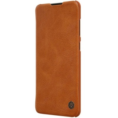 Greznais „Nillkin“ Qin sērijas ādas atvērams brūns Samsung Galaxy A21s (A217) | Vacins.lv