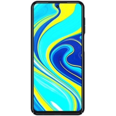 Xiaomi Redmi Note 9 Pro "Nillkin" Frosted Shield melns vāciņš, apvalks | Vacins.lv