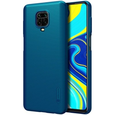 Xiaomi Redmi Note 9 Pro "Nillkin" Frosted Shield zils vāciņš, apvalks | Vacins.lv