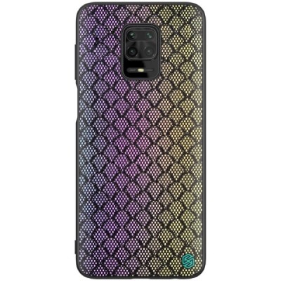 Xiaomi Redmi Note 9 Pro „Nillkin“ Twinkle melns (krāsains) apvalks, vāciņš | Vacins.lv