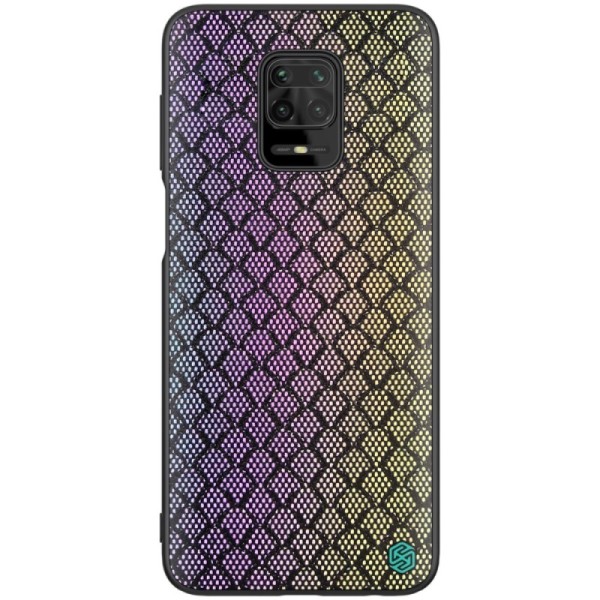 „Nillkin“ Twinkle apvalks - melns, krāsains (Redmi Note 9 Pro)