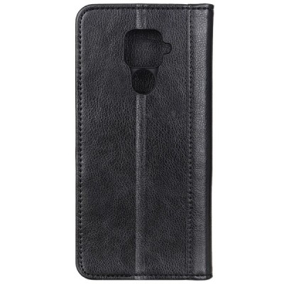 Xiaomi Redmi Note 9 „Split“ sērijas melns atvērams maciņš, maks | Vacins.lv