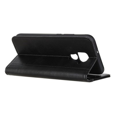 Xiaomi Redmi Note 9 „Split“ sērijas melns atvērams maciņš, maks | Vacins.lv