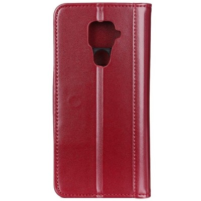 Xiaomi Redmi Note 9 „Split“ sērijas bordo atvērams maciņš, maks | Vacins.lv