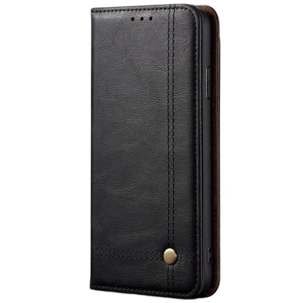 „Deluxe“ atvēramais maciņš - melns (P40 Lite)