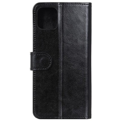 Samsung Galaxy A71 (A715F) atvēramais ādas melns maciņš (maks) | Vacins.lv