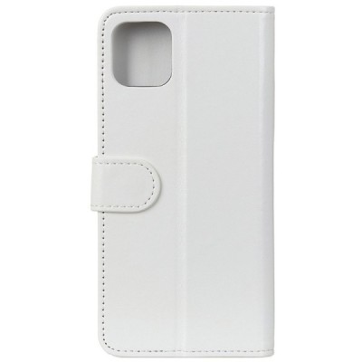 Samsung Galaxy A71 (A715F) atvēramais ādas balts maciņš (maks) | Vacins.lv