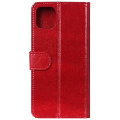 Samsung Galaxy A71 (A715F) atvēramais ādas sarkans maciņš (maks) | Vacins.lv