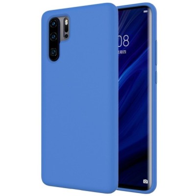 Huawei P30 Pro Shell cieta silikona (TPU) zils apvalks | vacins.lv