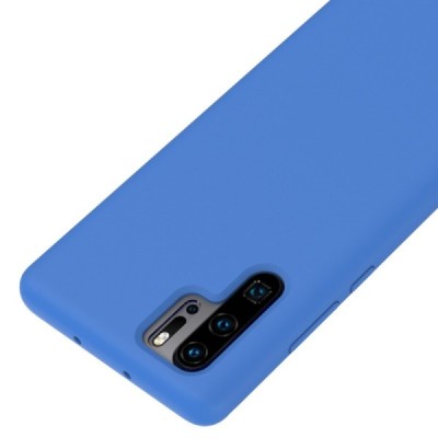 Huawei P30 Pro Shell cieta silikona (TPU) zils apvalks | vacins.lv
