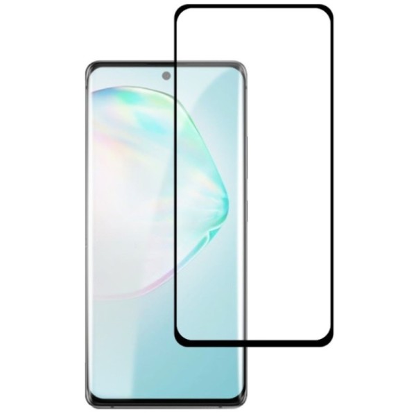 „Mocolo“ Tempered Glass ekrāna aizsargstikls 0.26 mm - melns (Galaxy S10 Lite)