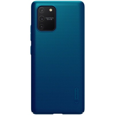 Samsung Galaxy S10 Lite (G970) Nillkin Frosted Shield zils plastmasas apvalks | vacins.lv