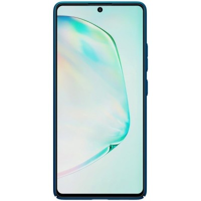 Samsung Galaxy S10 Lite (G970) Nillkin Frosted Shield zils plastmasas apvalks | vacins.lv