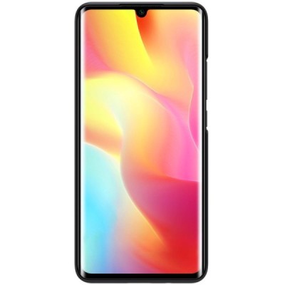 Xiaomi Mi Note 10 Lite Nillkin Frosted Shield melns plastmasas apvalks | vacins.lv