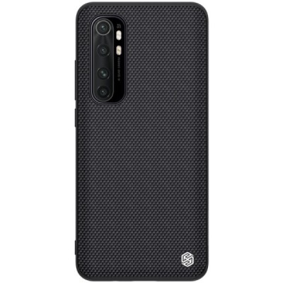 Xiaomi Mi Note 10 Lite „Nillkin“ Textured Case melns apvalks | vacins.lv
