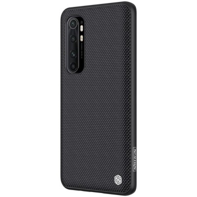 Xiaomi Mi Note 10 Lite „Nillkin“ Textured Case melns apvalks | vacins.lv