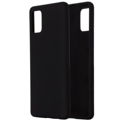 Samsung Galaxy S10 Lite (G970) Shell cieta silikona (TPU) melns apvalks | vacins.lv