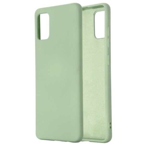 „Shell“ kieto silikono (TPU) dėklas - žalias (Galaxy S10 Lite)