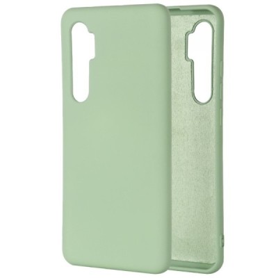 Xiaomi Mi Note 10 Lite Shell cieta silikona (TPU) zaļš apvalks | Vacins.lv