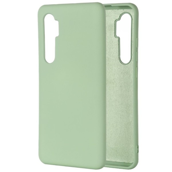 „Shell“ cieta silikona (TPU) apvalks - zaļš (Mi Note 10 Lite)