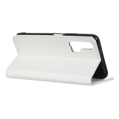 Huawei Honor 20 Pro atvēramais ādas balts maciņš, grāmata (maks) | Vacins.lv