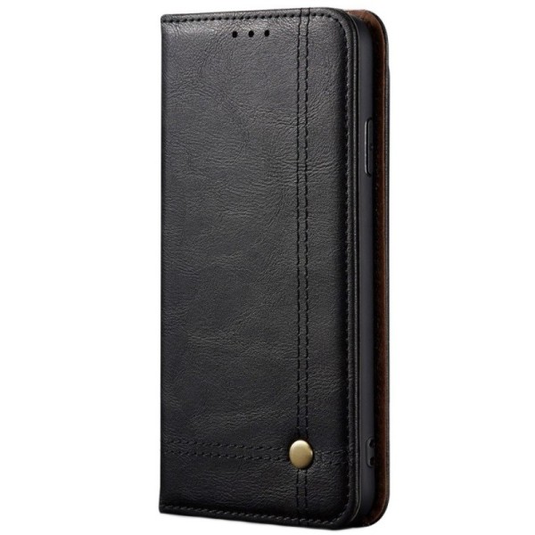 „Deluxe“ atvēramais maciņš - melns (P40 Pro+)