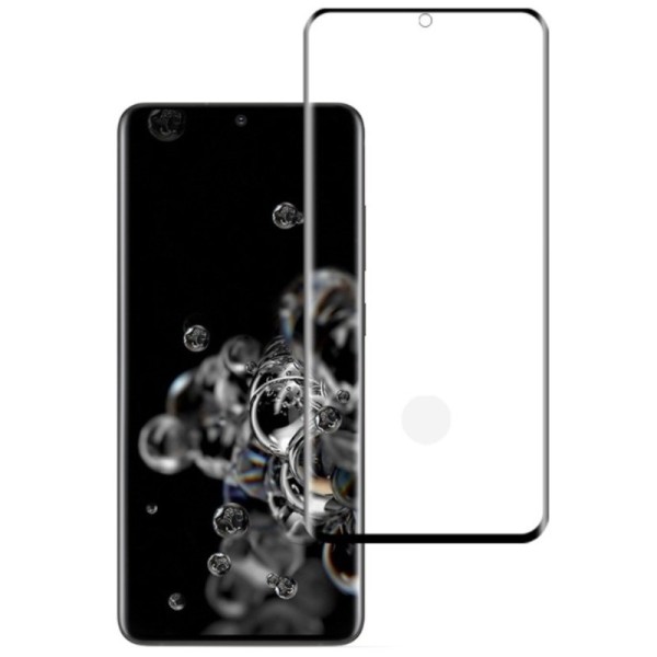 „Mocolo“ Tempered Glass ekrāna aizsargstikls 0.26 mm - melns (Galaxy S20 Ultra)