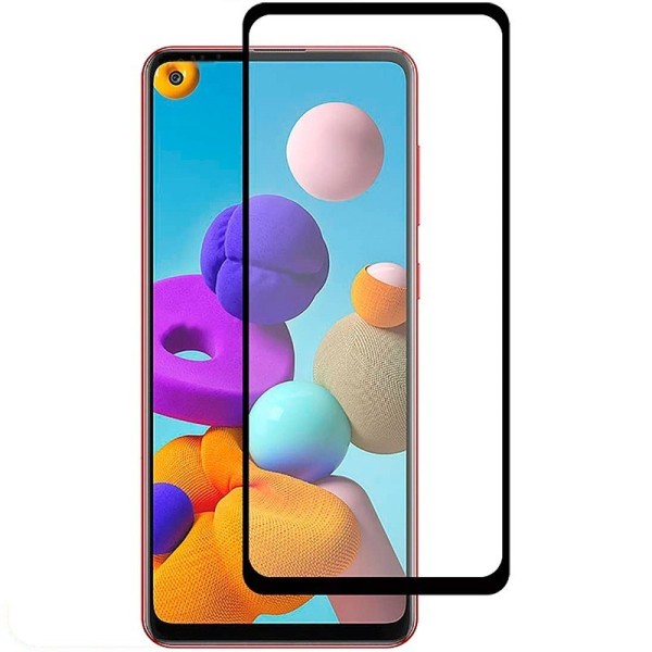 „Rurihai“ Tempered Glass apsauginis ekrano stiklas 0.26 mm - juodas (Galaxy A21s)