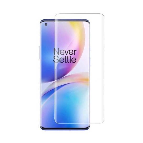 „JUNLI“ apsauginė ekrano plėvelė (pilnai dengianti) - skaidri (OnePlus 8 Pro)