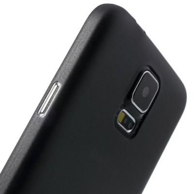 Ploniausias pasaulyje juodas Samsung Galaxy S5 (S5 Neo) dėklas (dėkliukas) / Priedai.lt