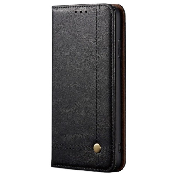 „Deluxe“ atverčiamas dėklas - juodas (Galaxy S10 Lite)