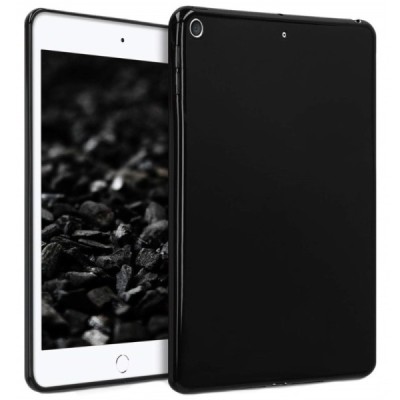 Apple iPad mini 4 (iPad mini 2019) cieta silikona (TPU) melns apvalks | vacins.lv