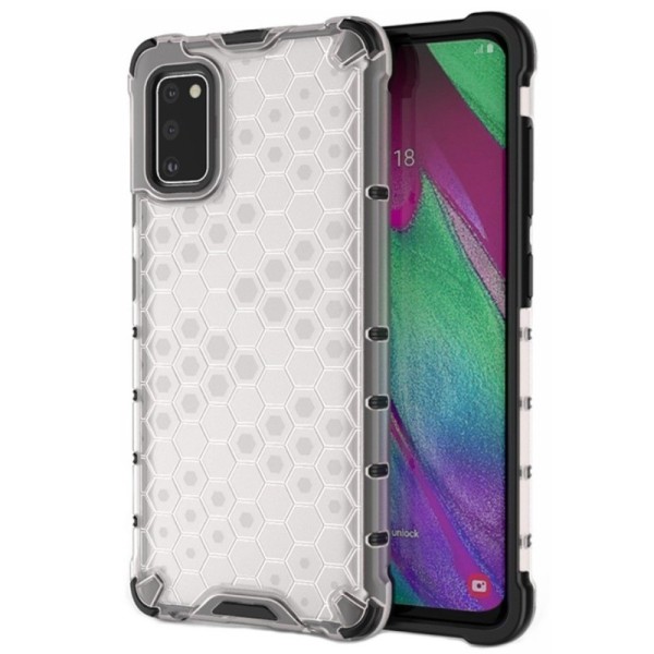 „Honeycomb“ pastiprinātas aizsardzības apvalks - dzidrs (Galaxy A41)