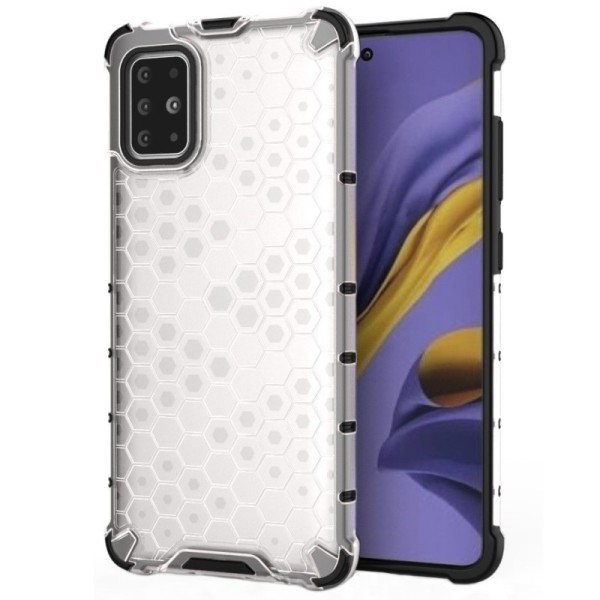 „Honeycomb“ sustiprintos apsaugos dėklas - skaidrus (Galaxy A51)