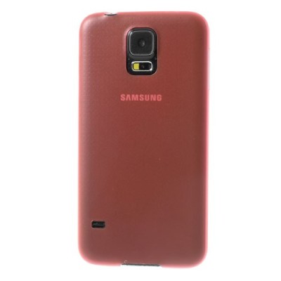 Ploniausias pasaulyje raudonas Samsung Galaxy S5 (S5 Neo) dėklas (dėkliukas) / Priedai.lt