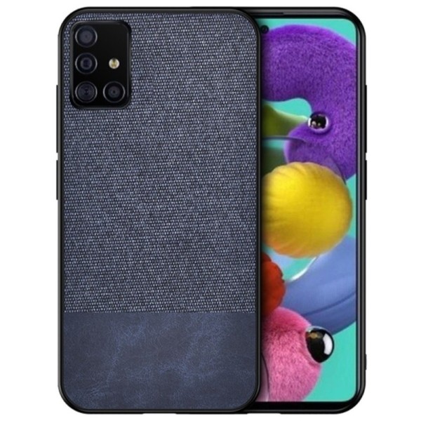 „Bi-Color“ Splicing dėklas - mėlynas (Galaxy A51)