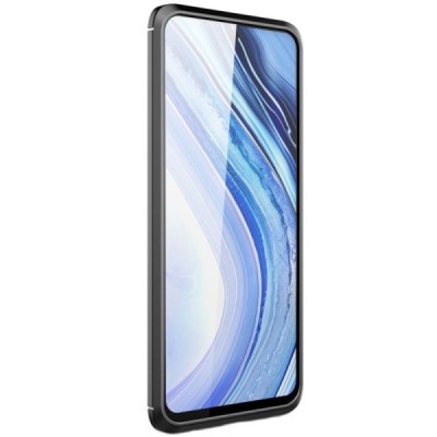 Xiaomi Redmi Note 9 „Carbon“ kieto silikono TPU juodas dėklas - nugarėlė | Priedai.lt