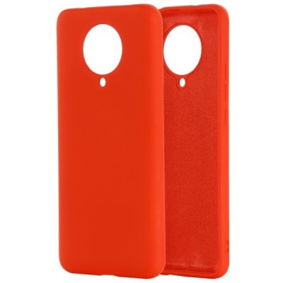 Xiaomi Poco F2 Pro Shell kieto silikono TPU raudonas dėklas - nugarėlė | Priedai.lt