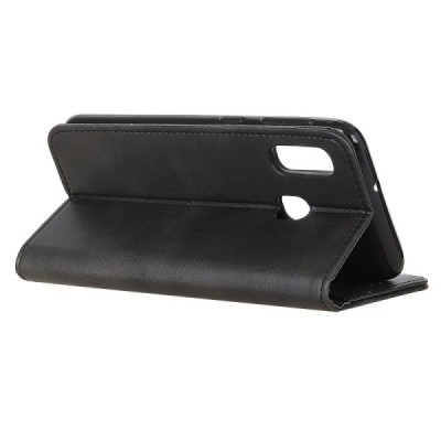 Samsung Galaxy A20e (A202F) „Split“ sērijas melns atvērams maciņš, maks | Vacins.lv