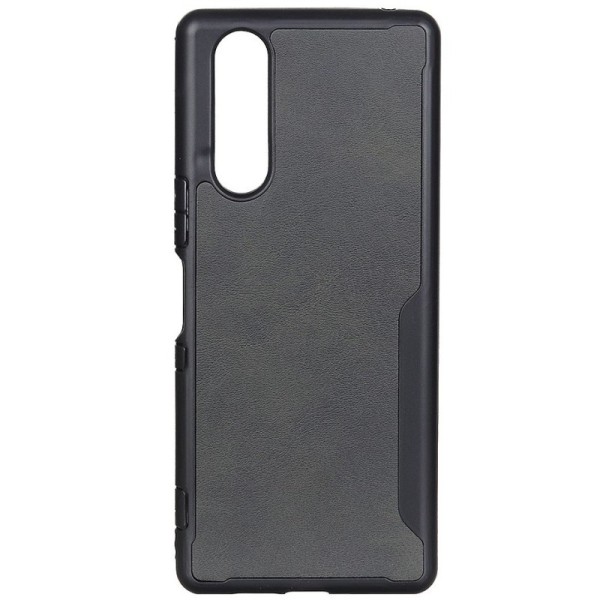 „Bi-Color“ Splicing dėklas - juodas (Xperia 5)