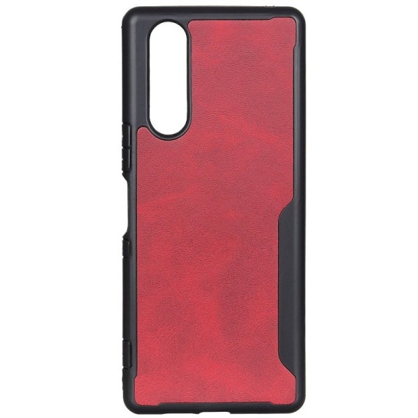 „Bi-Color“ Splicing dėklas - raudonas (Xperia 5)