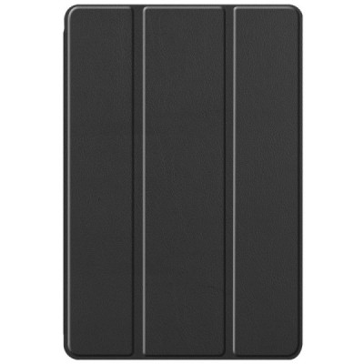 Samsung Galaxy Tab S6 Lite 10.4 (P615, P610, P613, P619) atverčiamas juodas odinis dėklas - knygutė su vieta liestukui | Priedai
