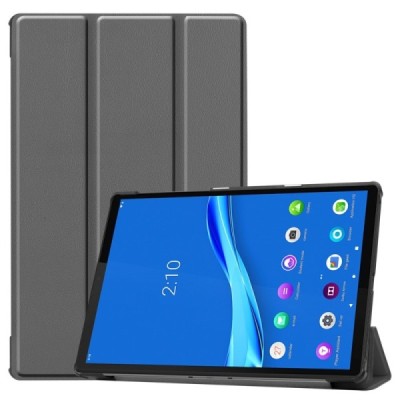Lenovo Tab M10 Plus 10.3" (X606F) atvēramais pelēks maciņš | Vacins.lv