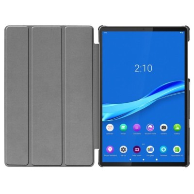 Lenovo Tab M10 Plus 10.3" (X606F) atvēramais pelēks maciņš | Vacins.lv