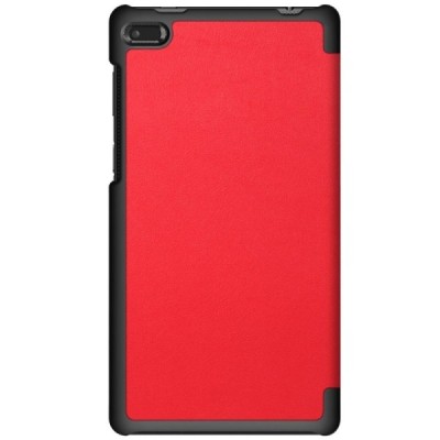 Lenovo Tab 7 Essential (7104F) atvēramais sarkans maciņš | Vacins.lv