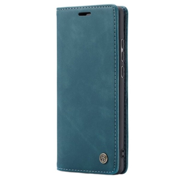 „CaseMe“ Retro solīds atvēramais ādas maciņš - zaļš (P30 Lite)