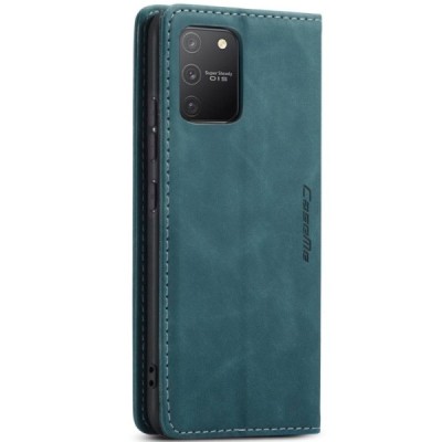 Samsung Galaxy S10 Lite (G970) CaseMe Retro solīds atvēramais ādas  zaļš maciņš - maks | Vacins.lv