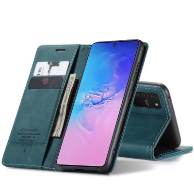 Samsung Galaxy S10 Lite (G970) CaseMe Retro solīds atvēramais ādas  zaļš maciņš - maks | Vacins.lv